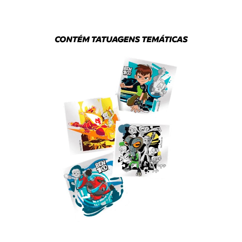 Ovo de Pascoa Ben 10 com Tatuagem 80g - TopCau-3-